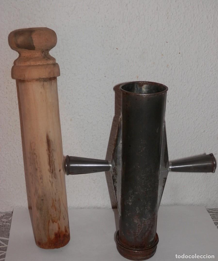Antig&uuml;edades: CHURRERA ANTIGUA EN HOJALATA - Foto 2
