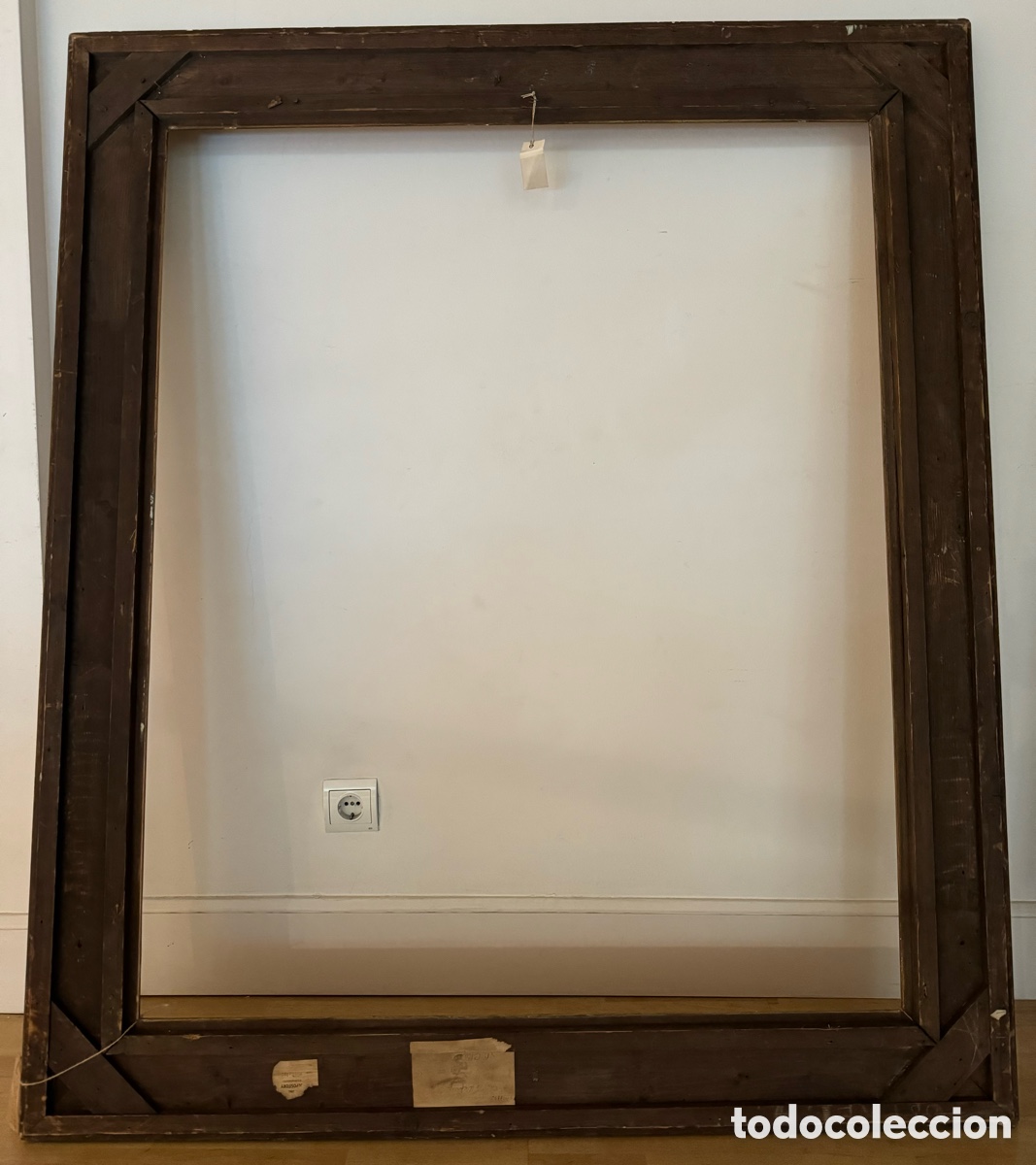 Antig&uuml;edades: Marco dorado del siglo XIX - Foto 6