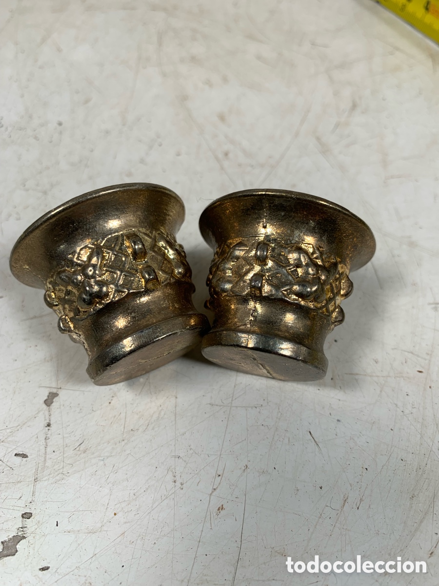 Antig&uuml;edades: 01_ dos peque&ntilde;os morteros de bronce - Foto 2