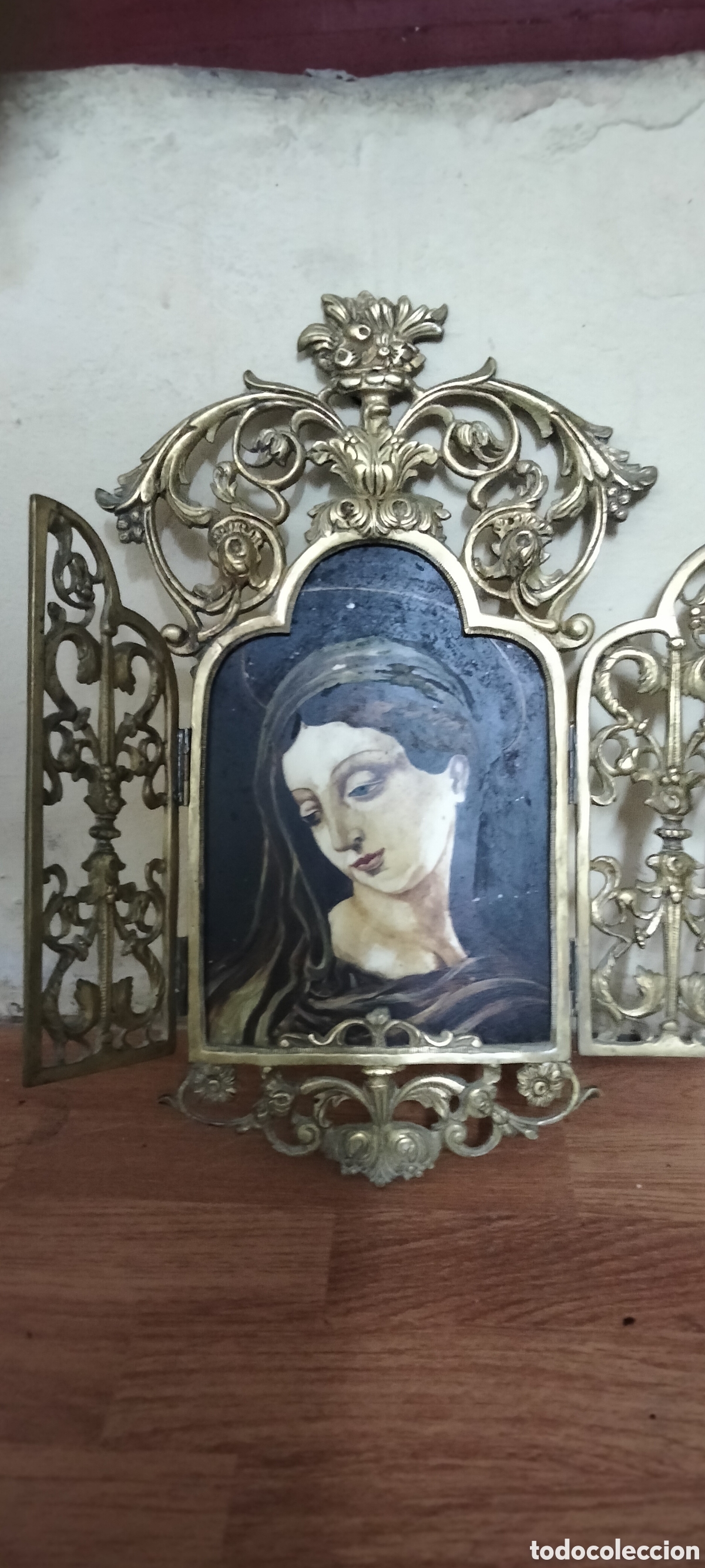 Antig&uuml;edades: CAPILLA BRONCE DE COLGAR - Foto 2