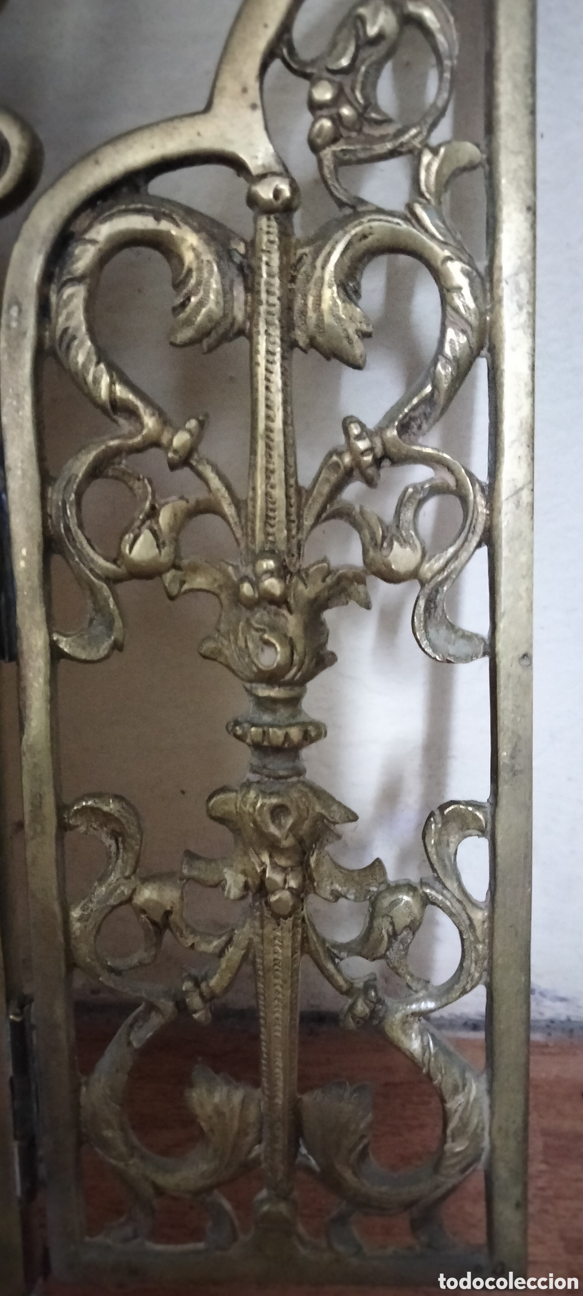 Antig&uuml;edades: CAPILLA BRONCE DE COLGAR - Foto 4