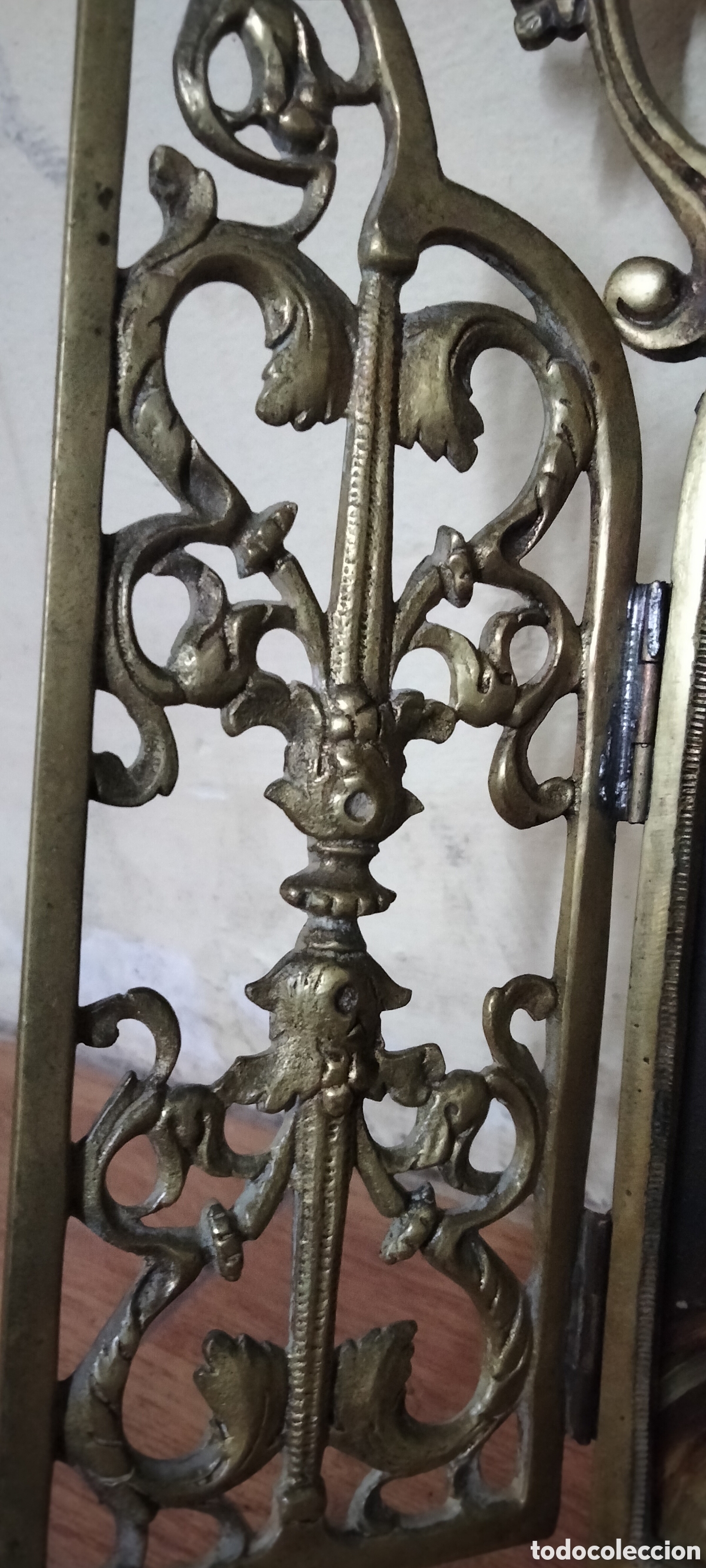 Antig&uuml;edades: CAPILLA BRONCE DE COLGAR - Foto 6