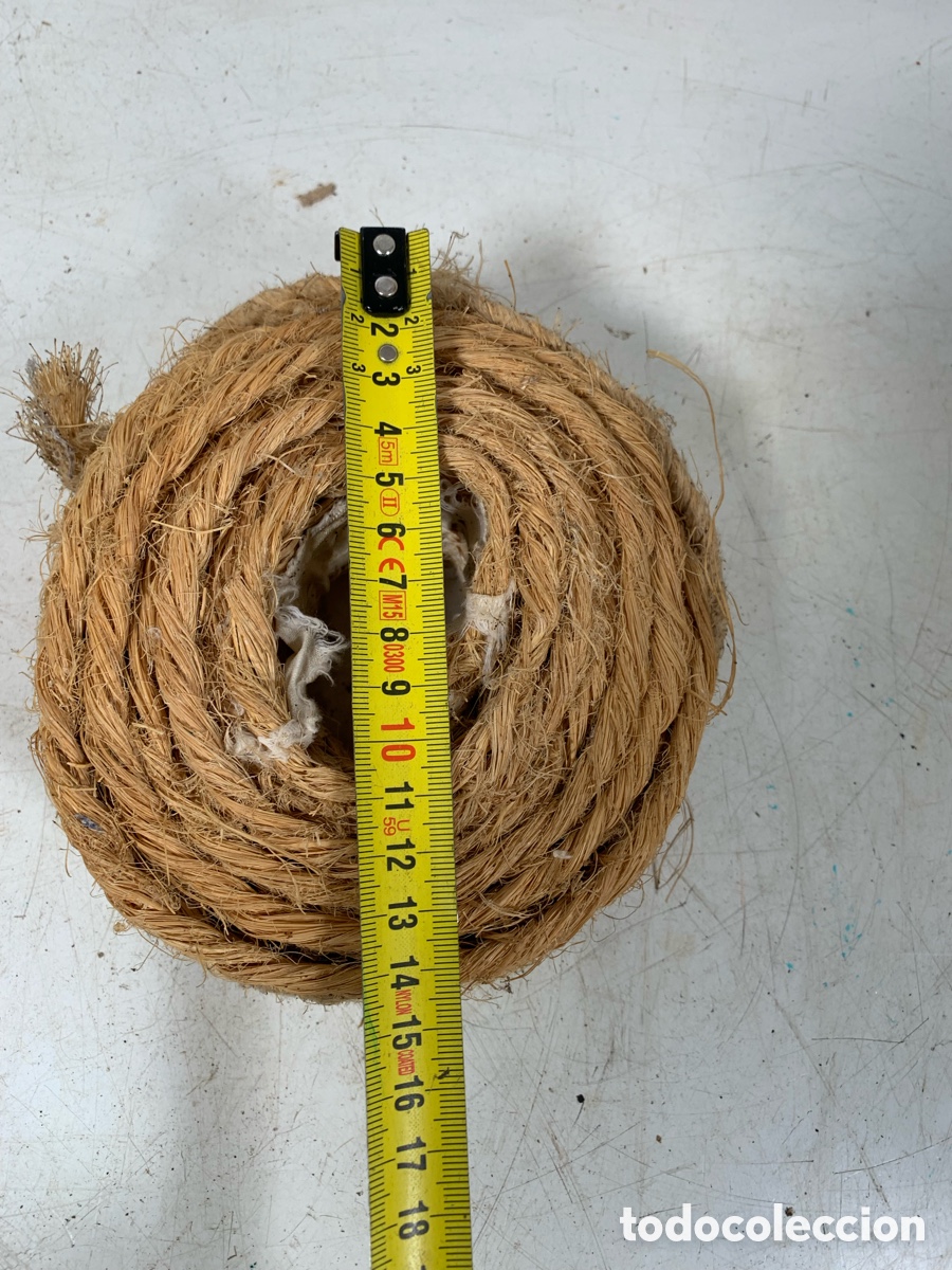 Antig&uuml;edades: 01_cincho de esparto para hacer queso - Foto 4