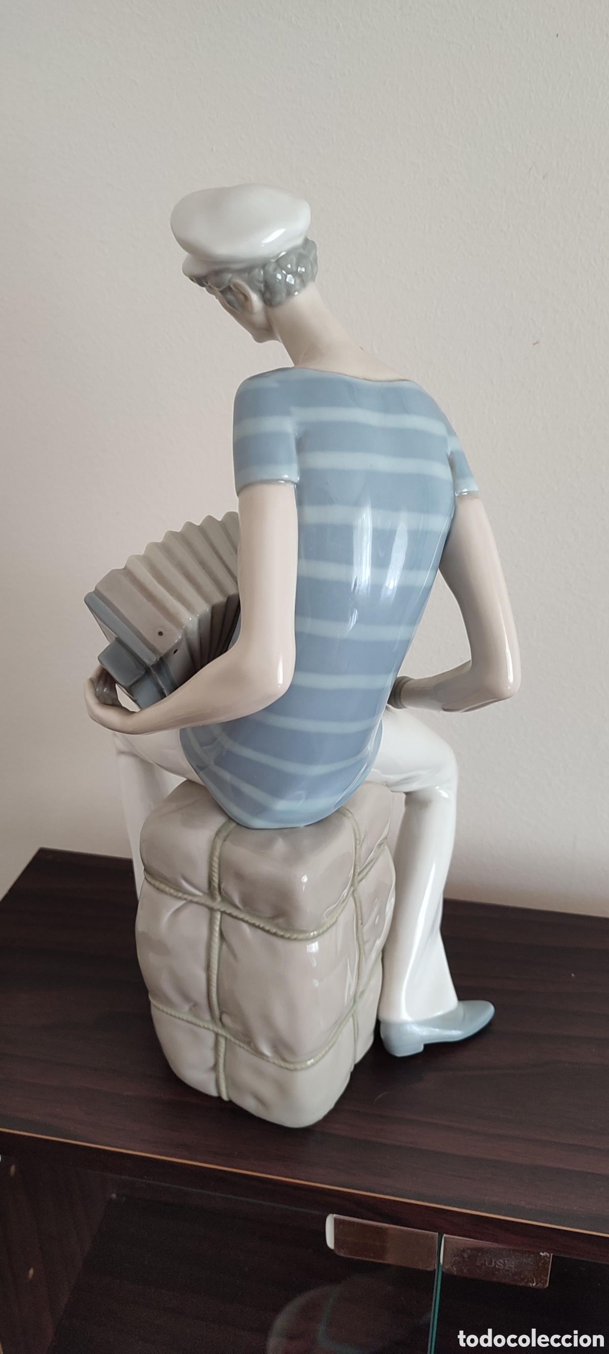 Antig&uuml;edades: Lladr&oacute; marinero con acordeon - Foto 2