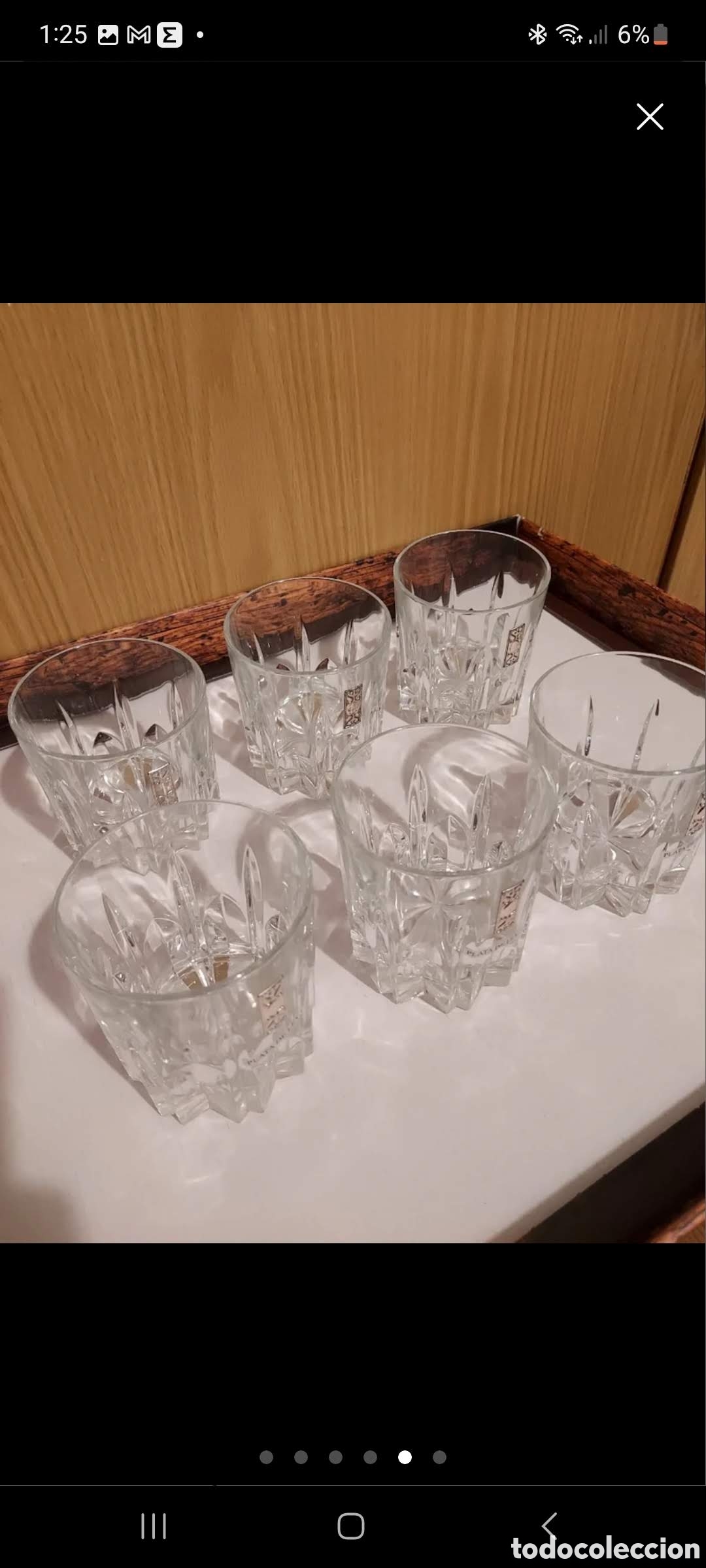 Antig&uuml;edades: Vaso de whisky con placa de plata - Foto 2