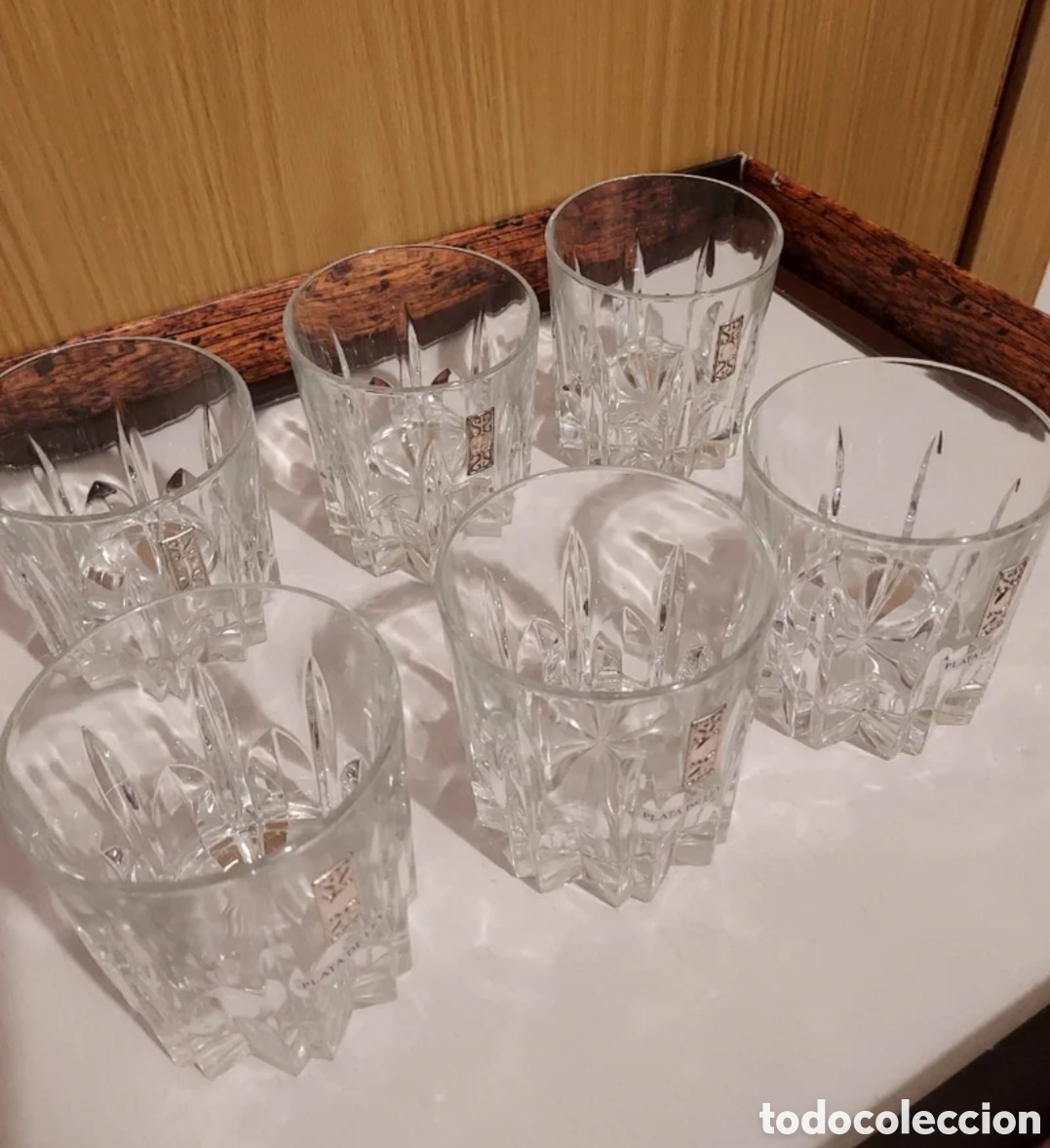 Antig&uuml;edades: Vaso de whisky con placa de plata - Foto 5