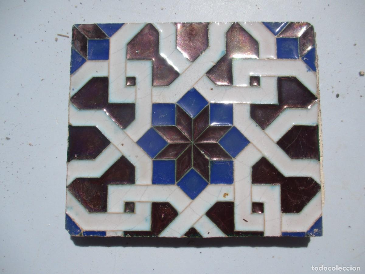 Antig&uuml;edades: Fragmento de azulejo antiguo de Sevilla - Foto 1