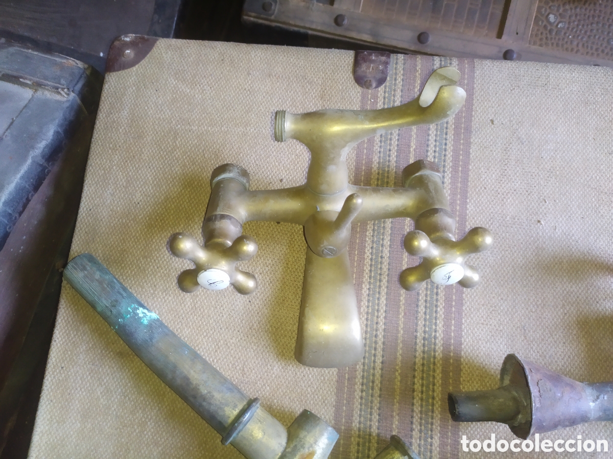 Antig&uuml;edades: Lote grifos antiguos - Foto 6