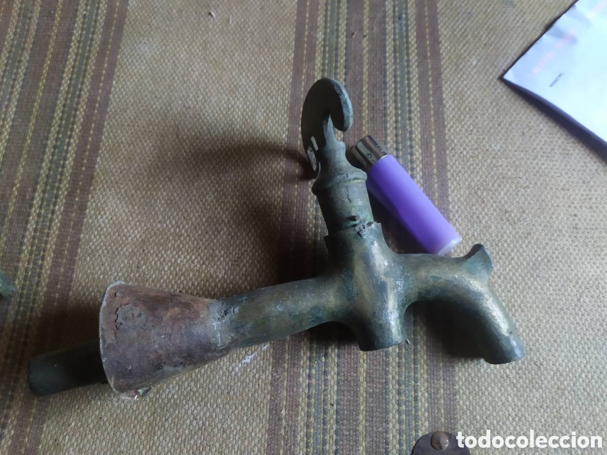 Antig&uuml;edades: Lote grifos antiguos - Foto 9