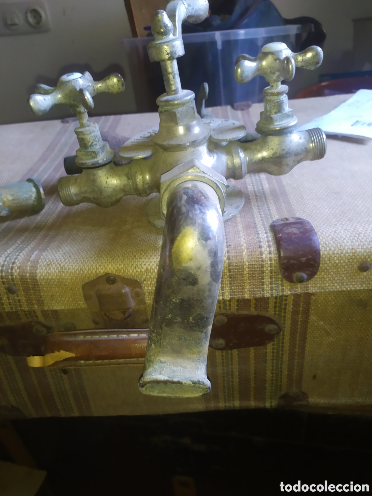 Antig&uuml;edades: Lote grifos antiguos - Foto 10