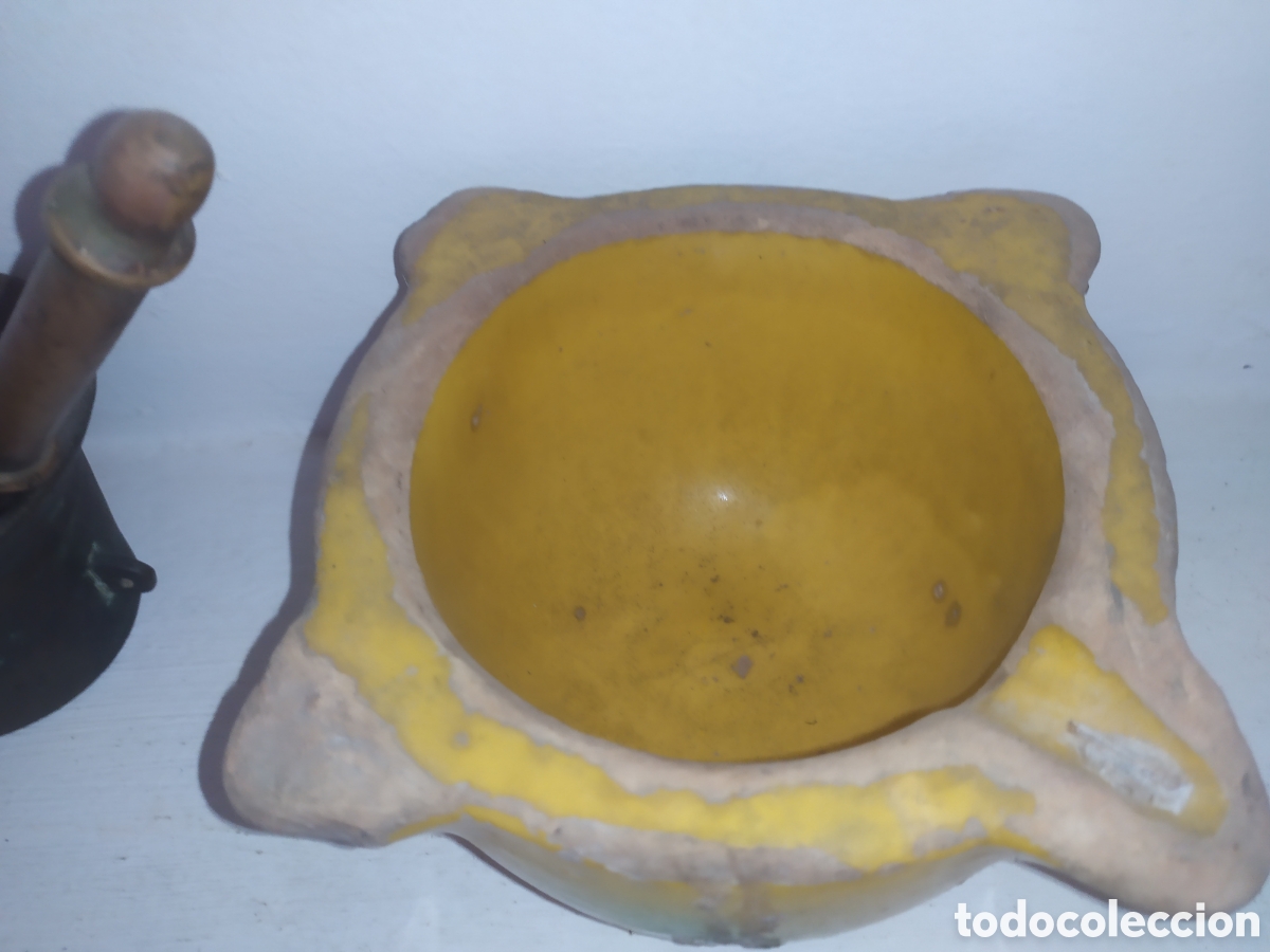 Antig&uuml;edades: Lote antiguos morteros - Foto 8