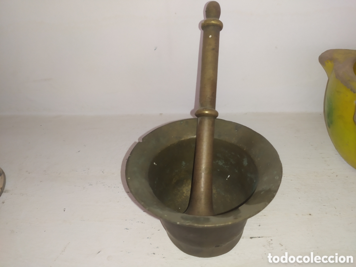 Antig&uuml;edades: Lote antiguos morteros - Foto 10