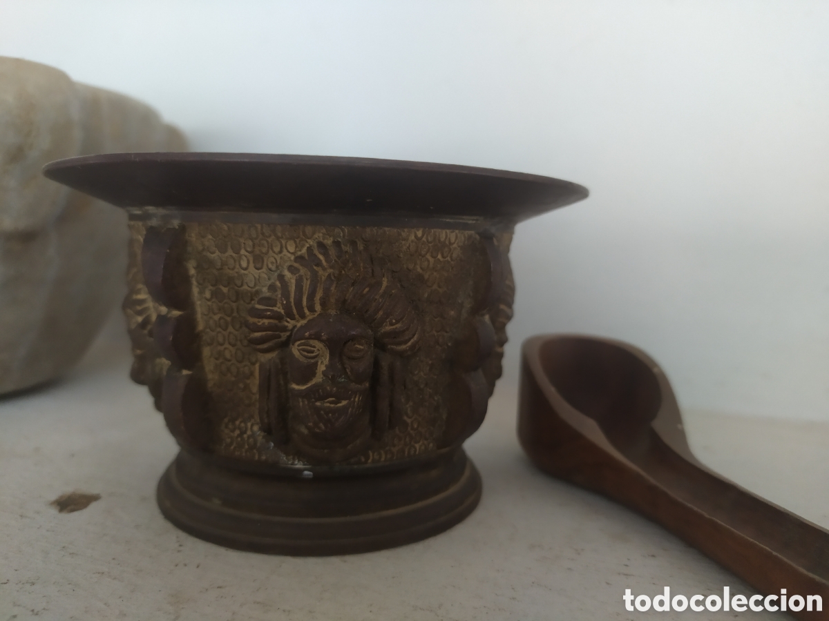 Antig&uuml;edades: Lote antiguos morteros - Foto 1