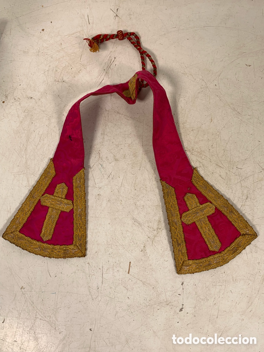 Antig&uuml;edades: 01_ estola eclesi&aacute;stico para liturgia - Foto 2