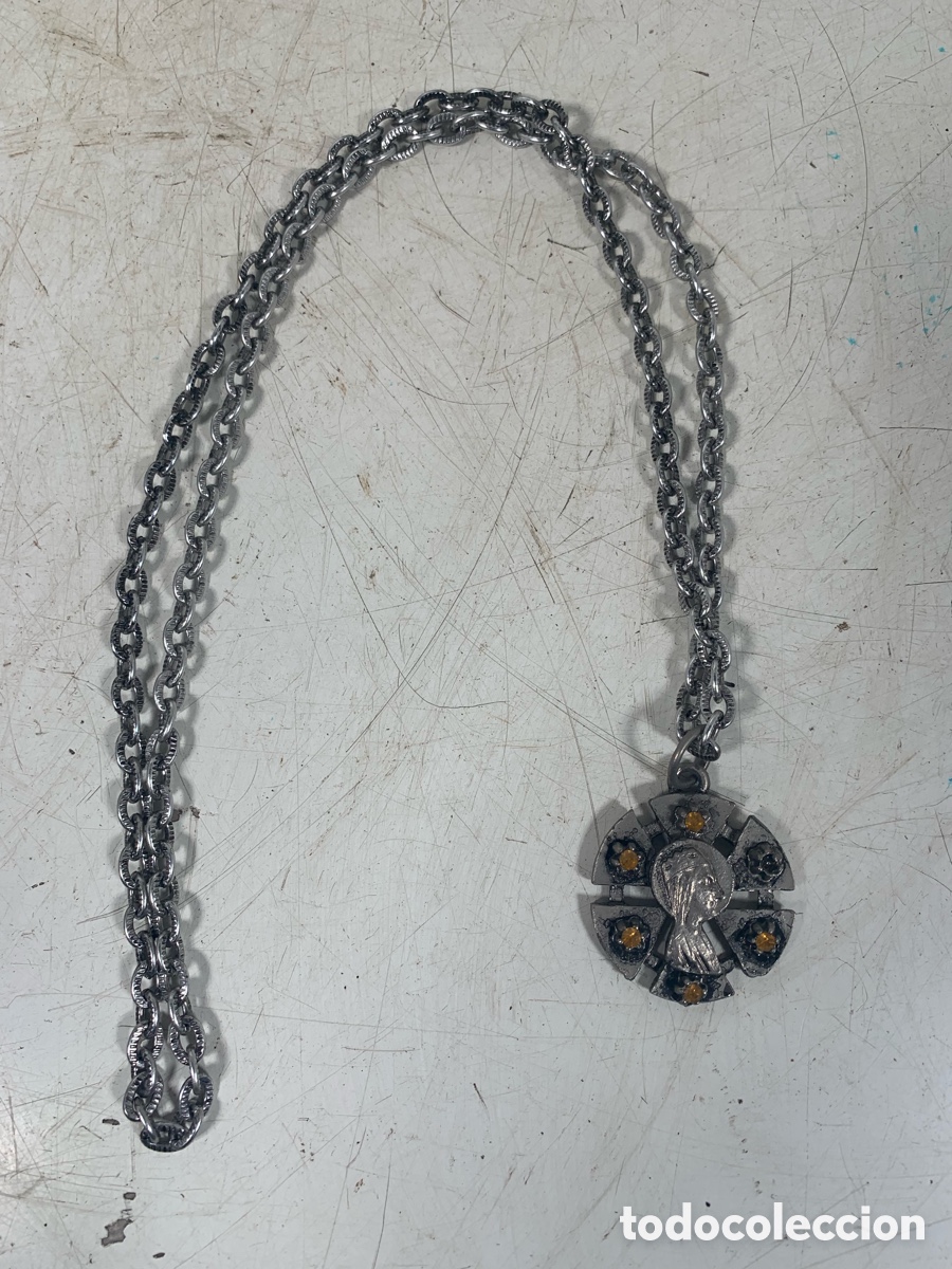 Antig&uuml;edades: 01_ medalla Virgen de Montserrat - Foto 2