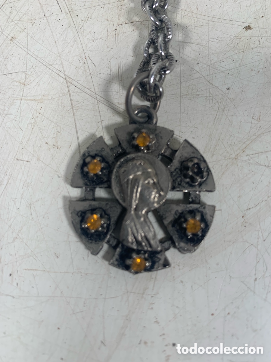 Antig&uuml;edades: 01_ medalla Virgen de Montserrat - Foto 3
