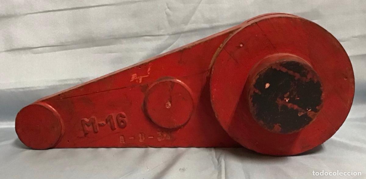 Antig&uuml;edades: ANTIGUO MOLDE DE MADERA PARA FUNDICION - Foto 6