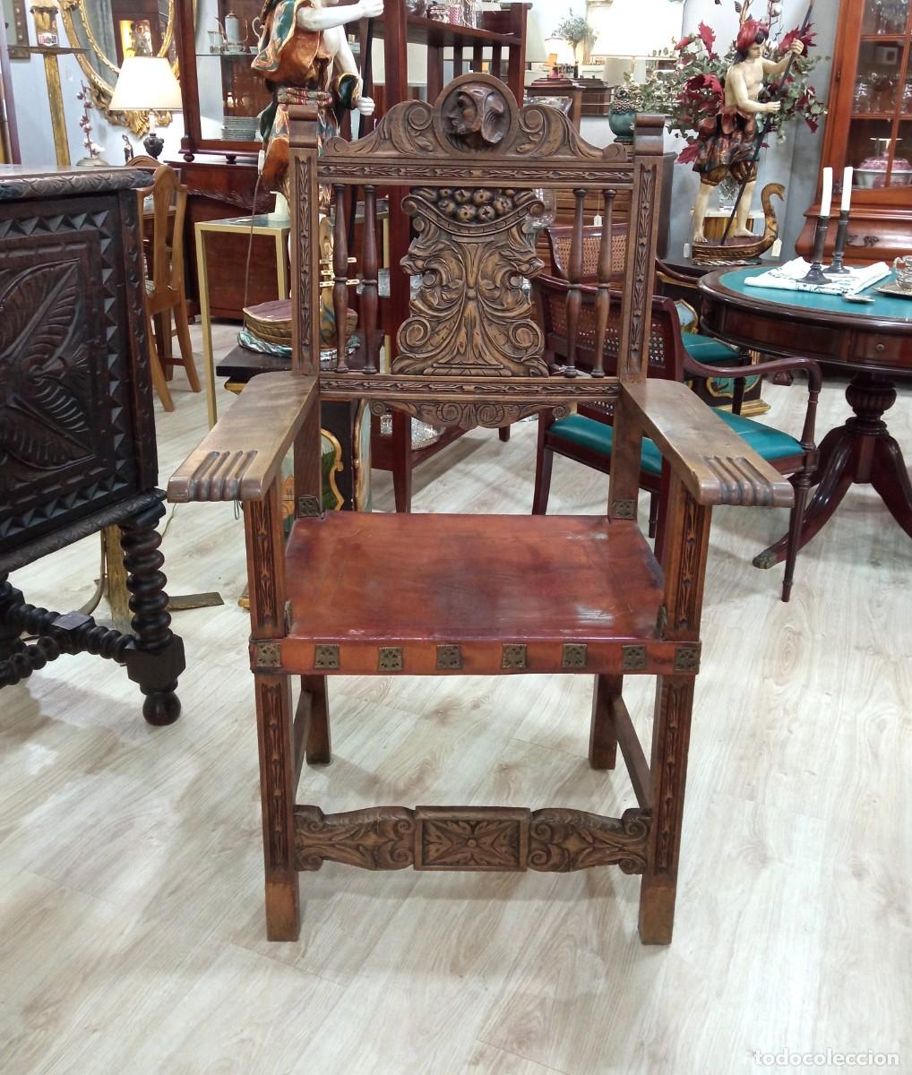 Antig&uuml;edades: Antiguo Sill&oacute;n Renacentista - Foto 1