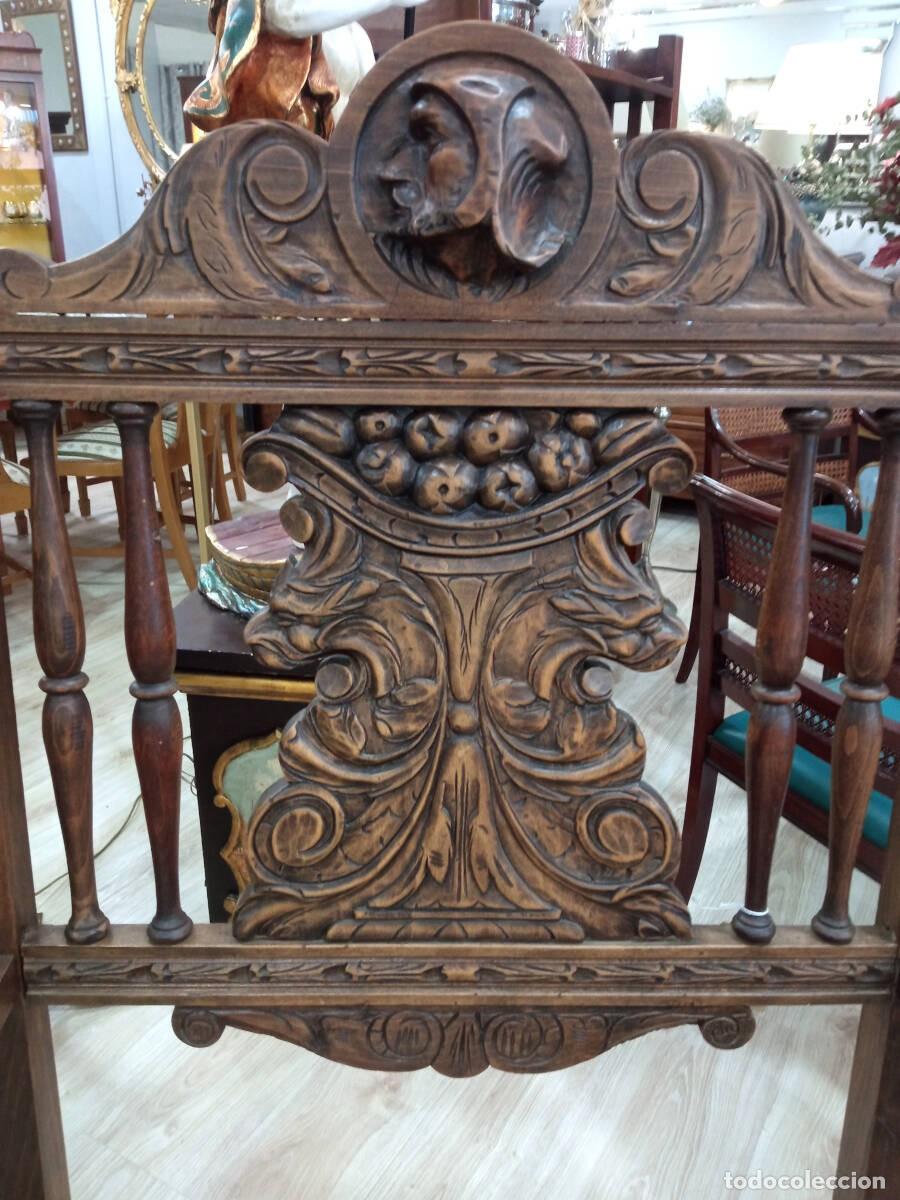 Antig&uuml;edades: Antiguo Sill&oacute;n Renacentista - Foto 4