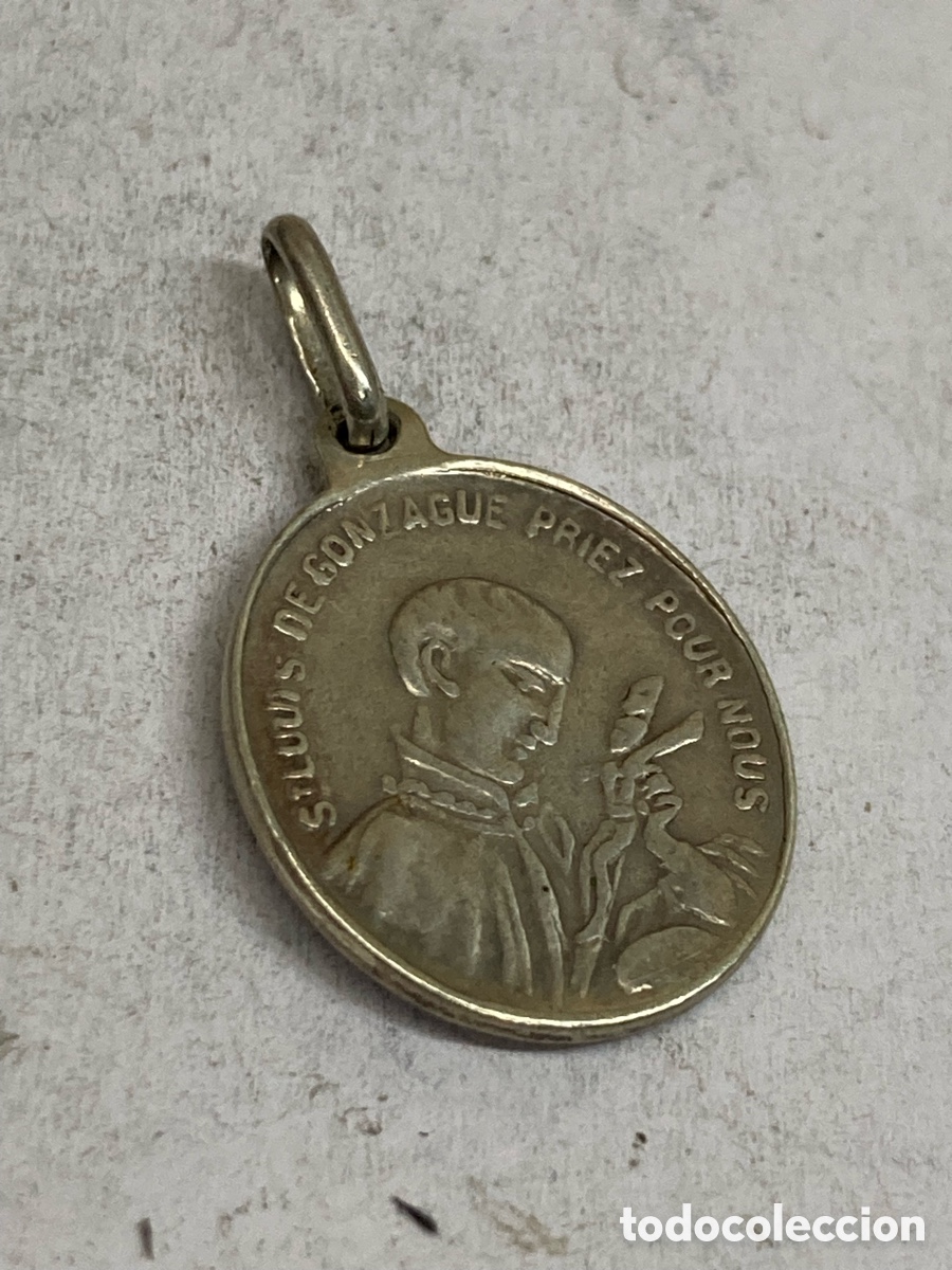 Antig&uuml;edades: Medalla de plata religiosa C240 - Foto 2