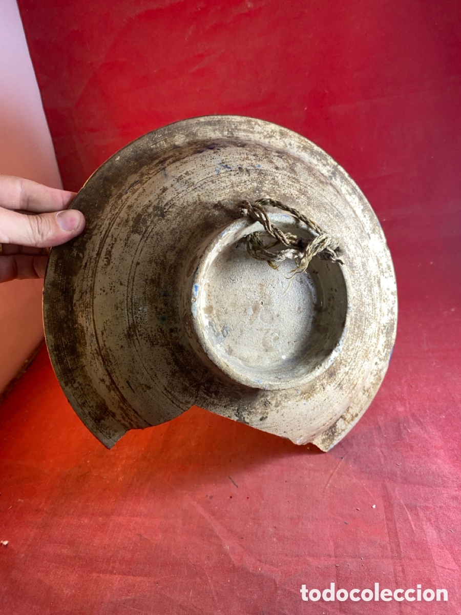 Antig&uuml;edades: Antiguo plato cer&aacute;mica - Foto 2