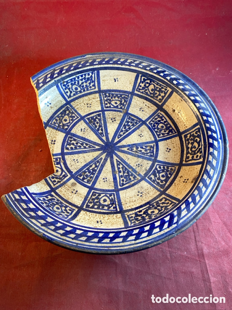 Antig&uuml;edades: Antiguo plato cer&aacute;mica - Foto 1