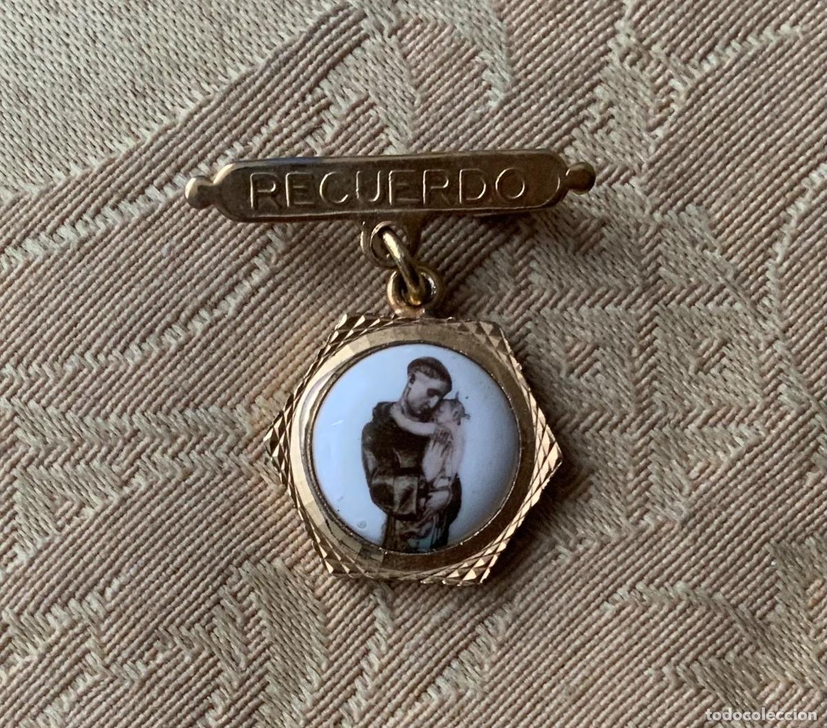 Antig&uuml;edades: MEDALLA DE SAN ANTONIO - Foto 1