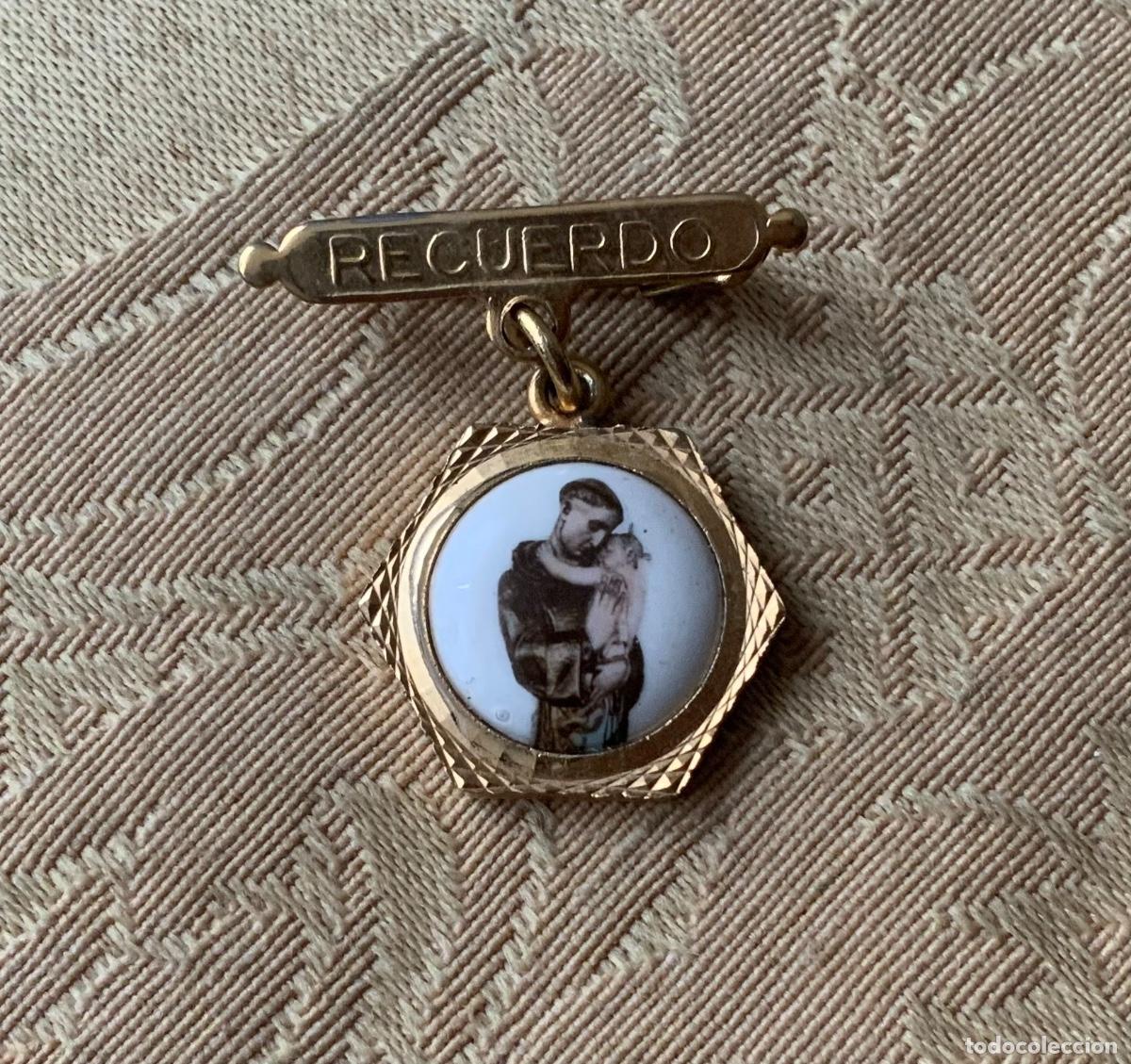 Antig&uuml;edades: MEDALLA DE SAN ANTONIO - Foto 3