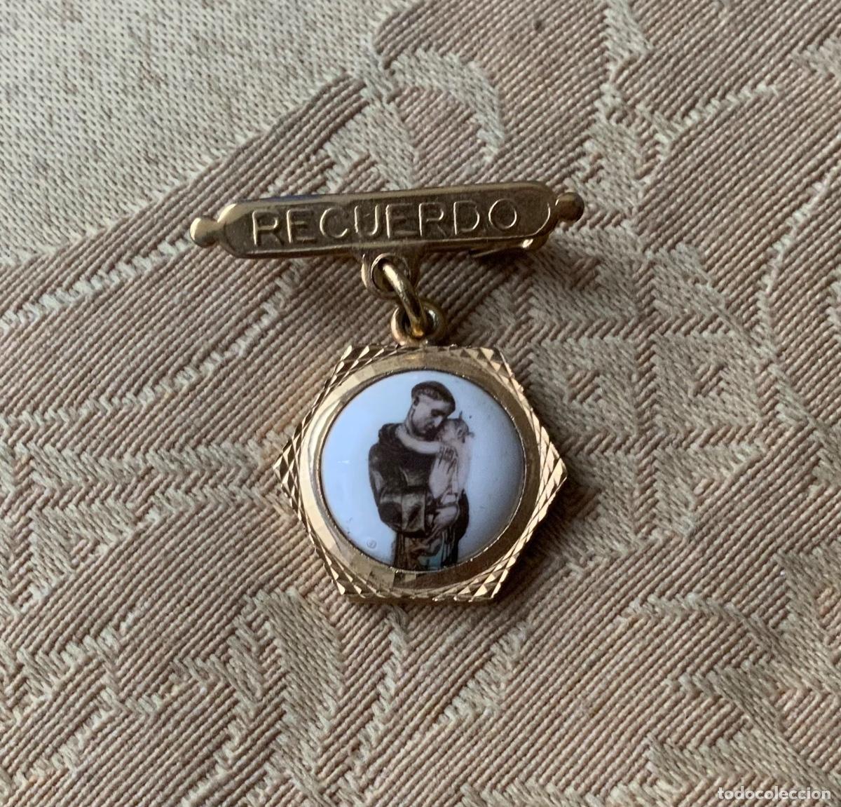 Antig&uuml;edades: MEDALLA DE SAN ANTONIO - Foto 4