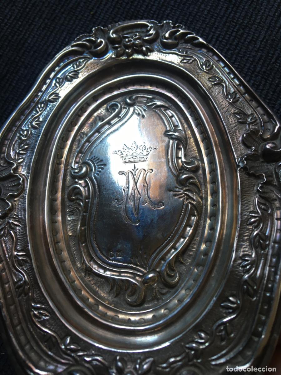 Antig&uuml;edades: Bandeja de plata s.xix. - Foto 5