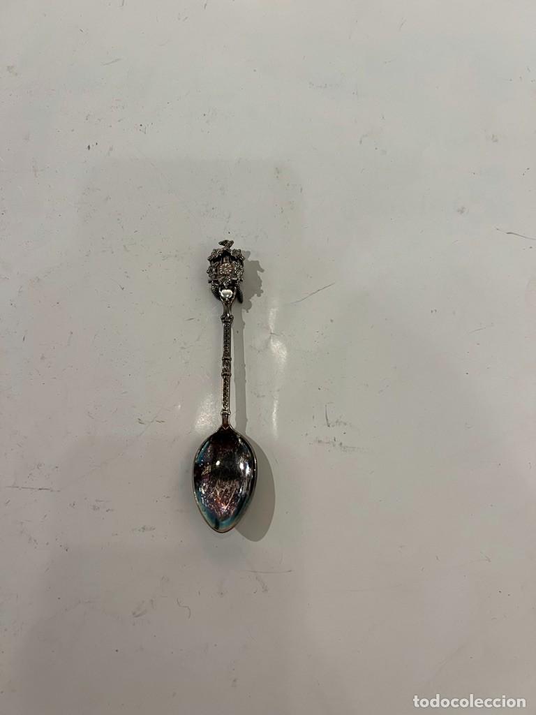 Antig&uuml;edades: Cuchara plateada reloj de cuco - Foto 1