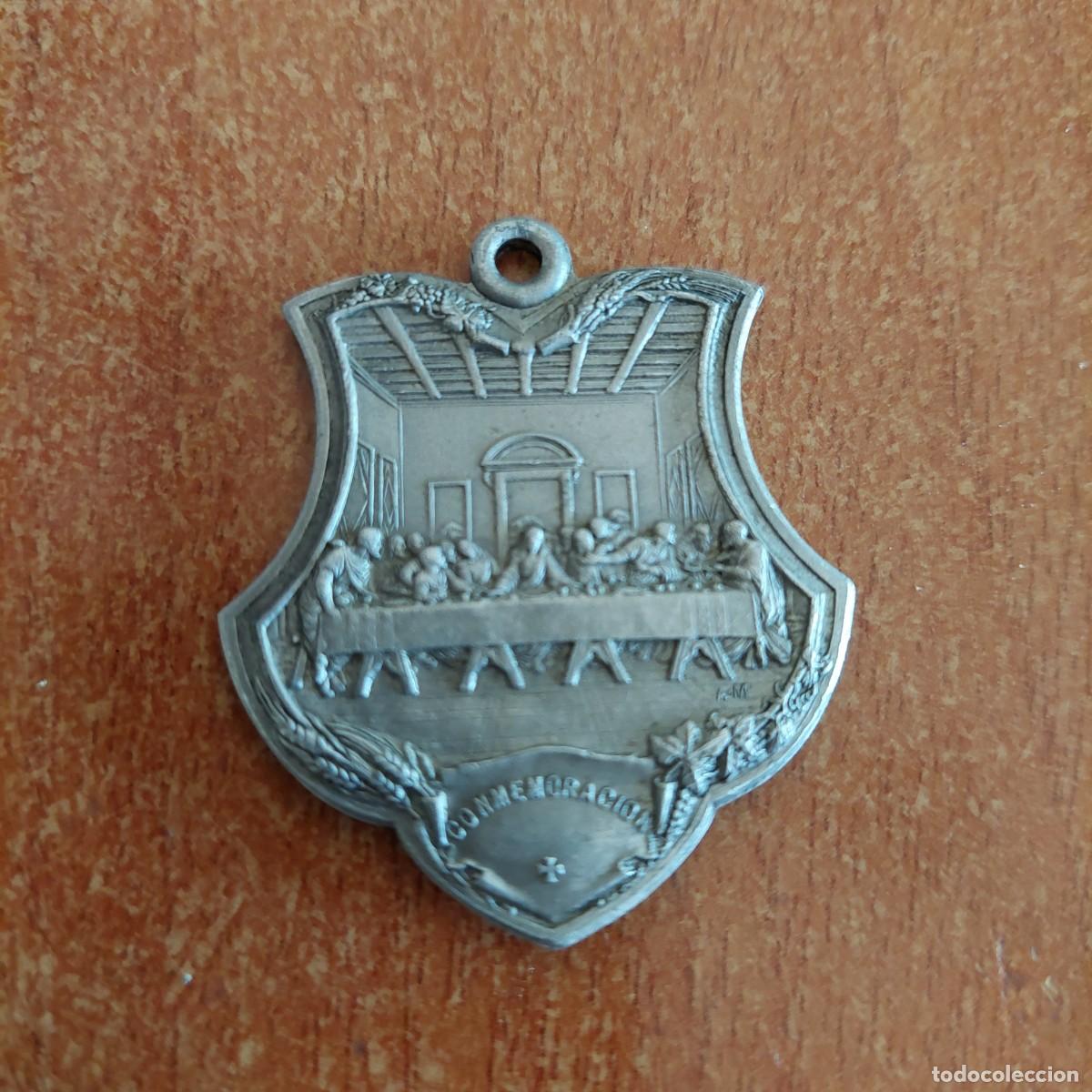 Antig&uuml;edades: Medalla Jueves eucar&iacute;sticos 1907 - Foto 2