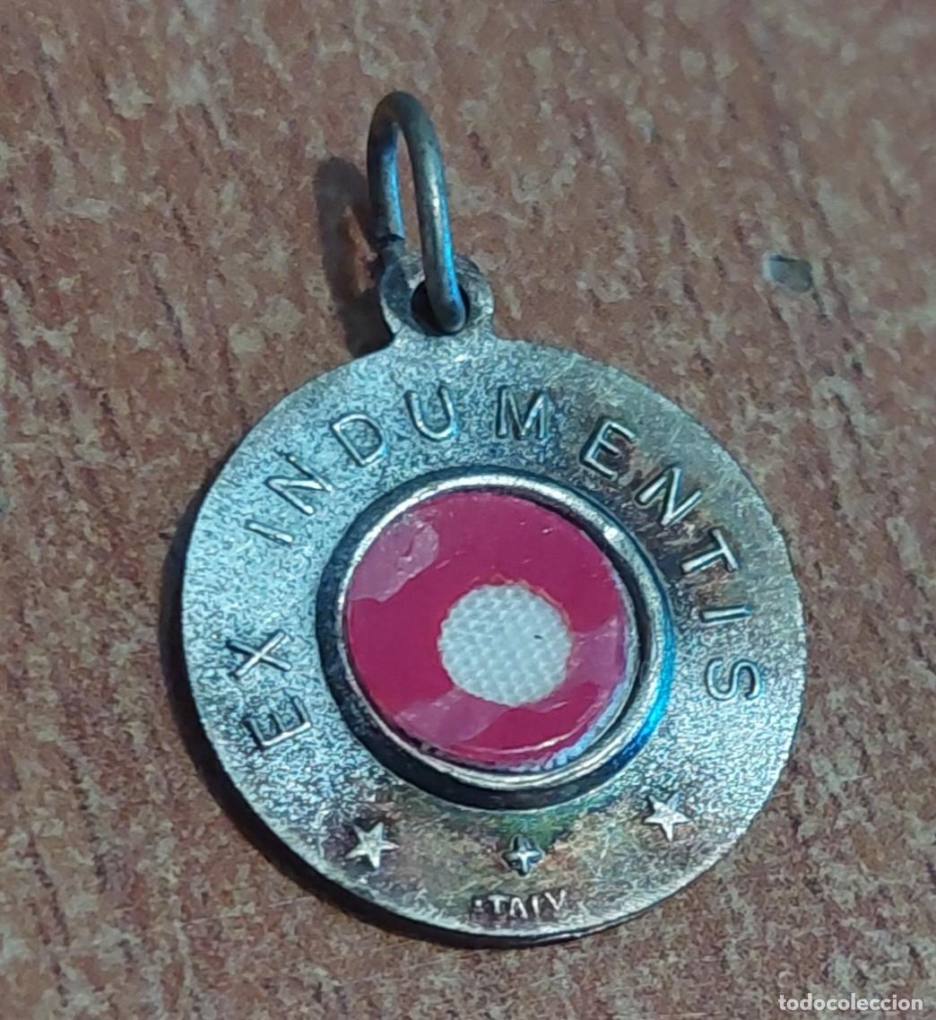 Antig&uuml;edades: Medalla reliquia Santa Rafaela - Foto 2