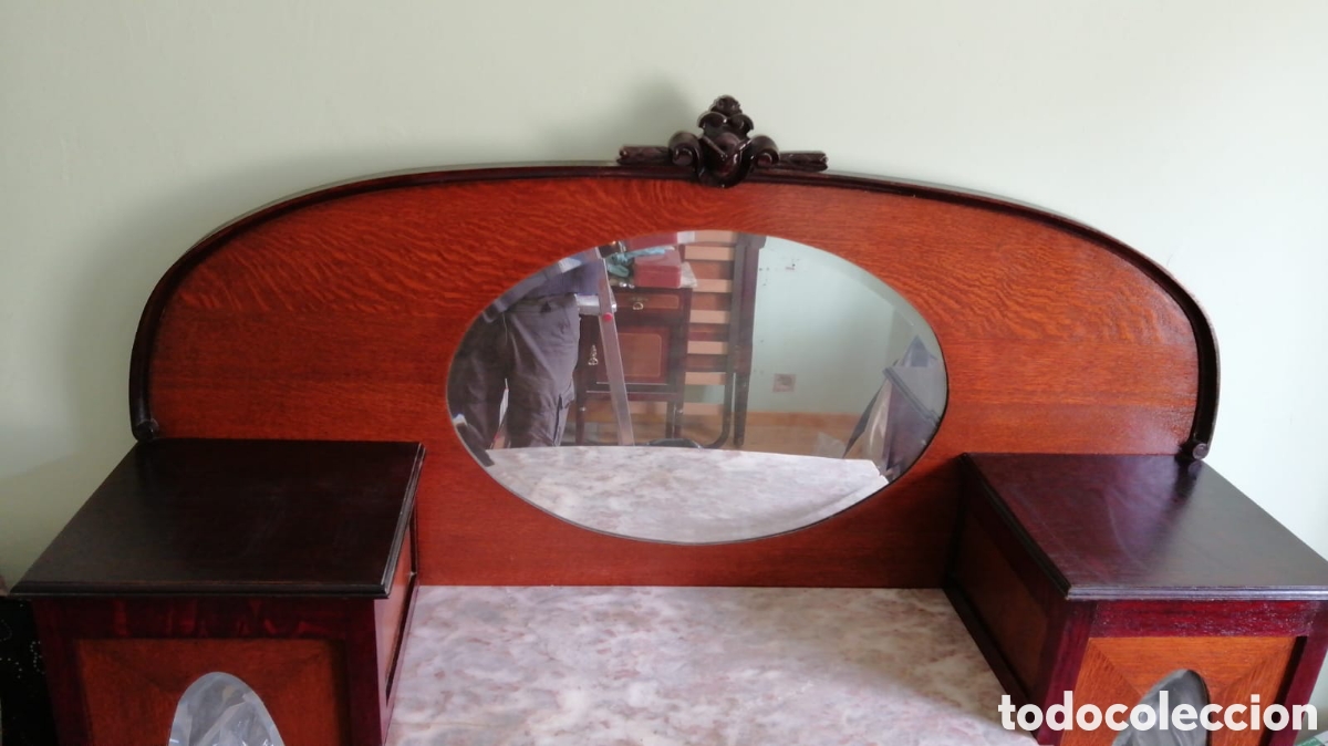 Antig&uuml;edades: Dormitorio completo Antiguo - Foto 5