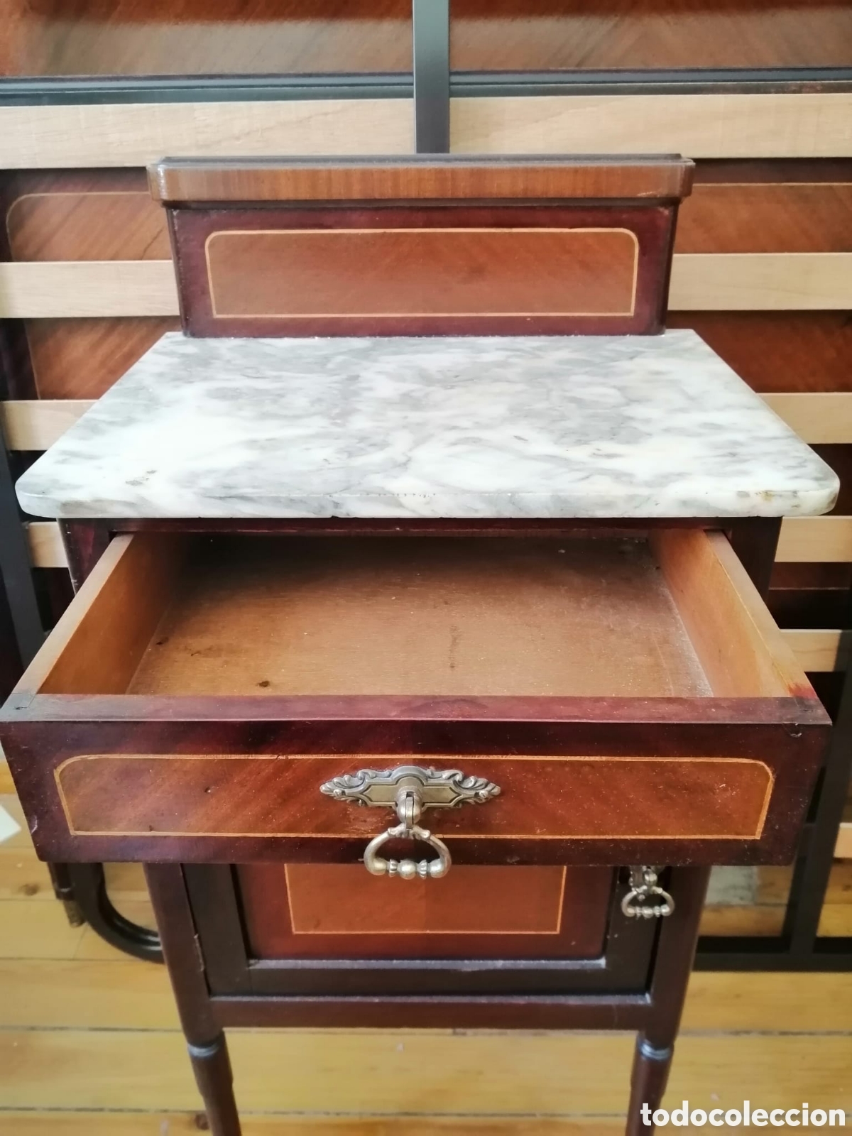 Antig&uuml;edades: Dormitorio completo Antiguo - Foto 8