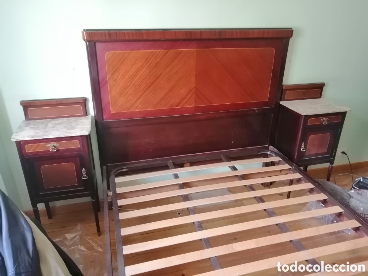 Antig&uuml;edades: Dormitorio completo Antiguo - Foto 11