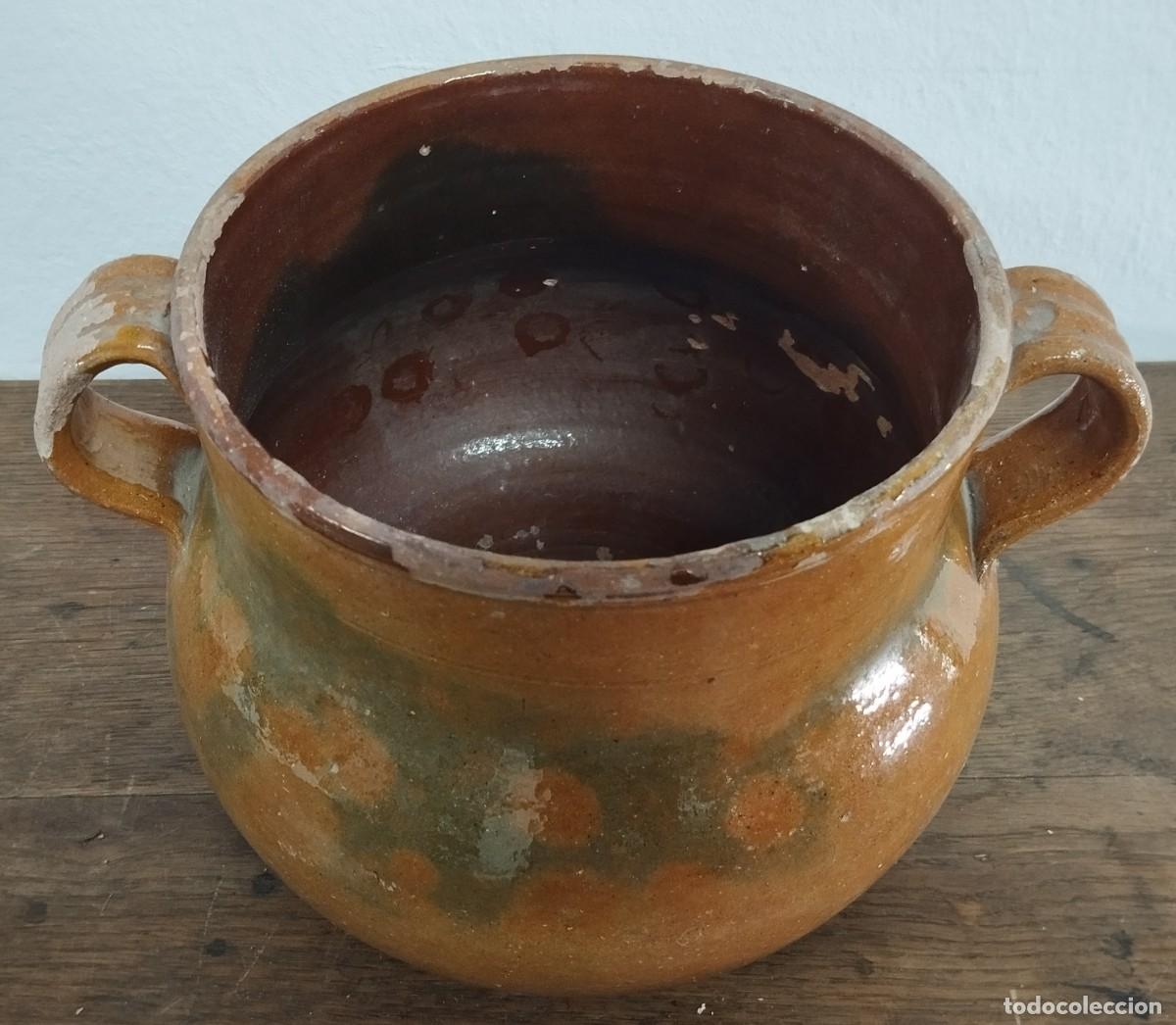 Antig&uuml;edades: ANTIGUA OLLA DE BARRO VALLAURIS.A.M - Foto 4
