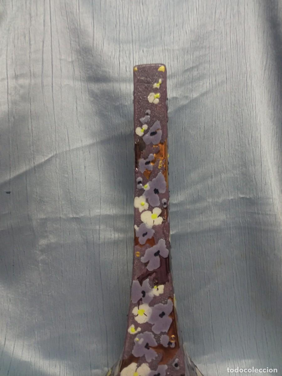 Antig&uuml;edades: Florero cer&aacute;mica esmaltado - Foto 3