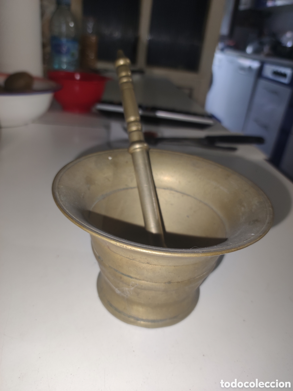 Antig&uuml;edades: MORTERO BRONCE BONITO