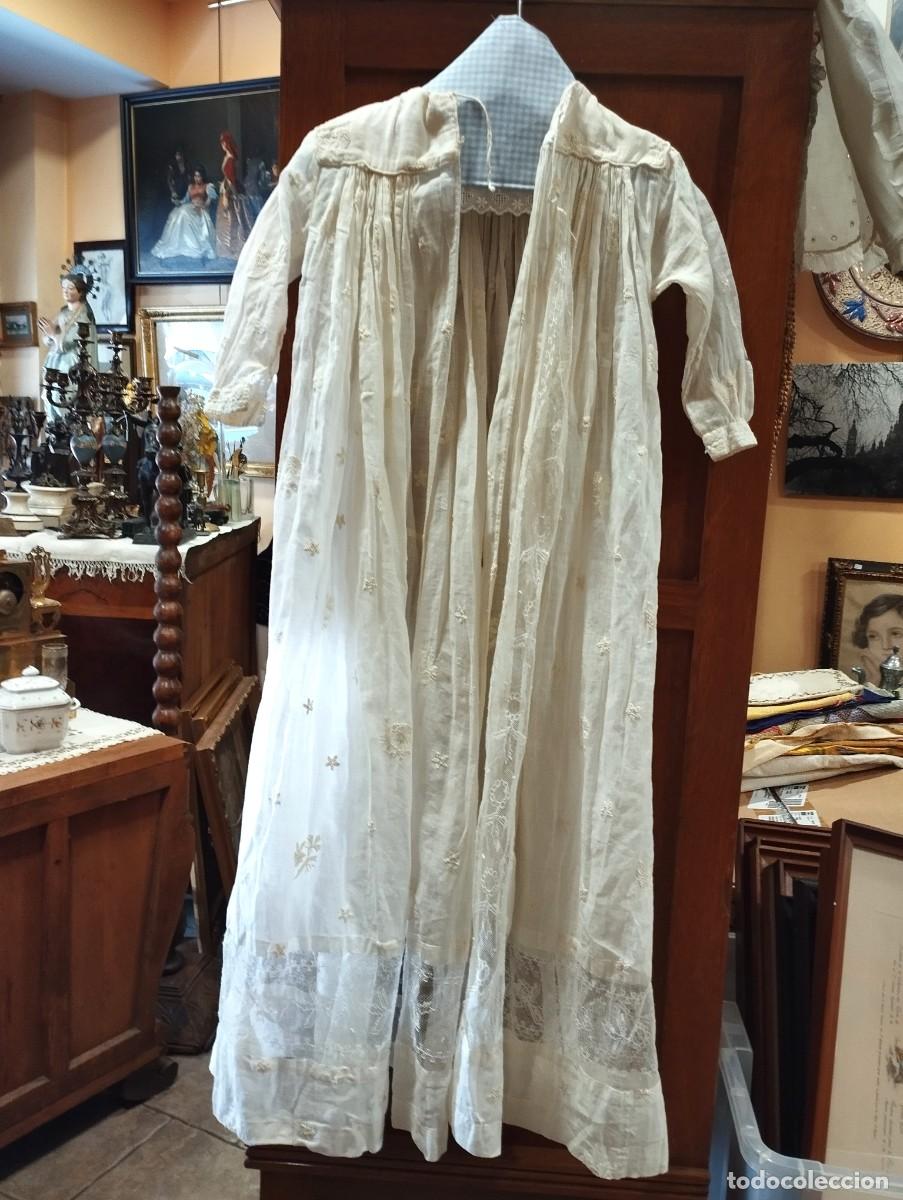 Antig&uuml;edades: FALD&Oacute;N DE BAUTIZAR ANTIGUO PARA RESTAURAR - Foto 2