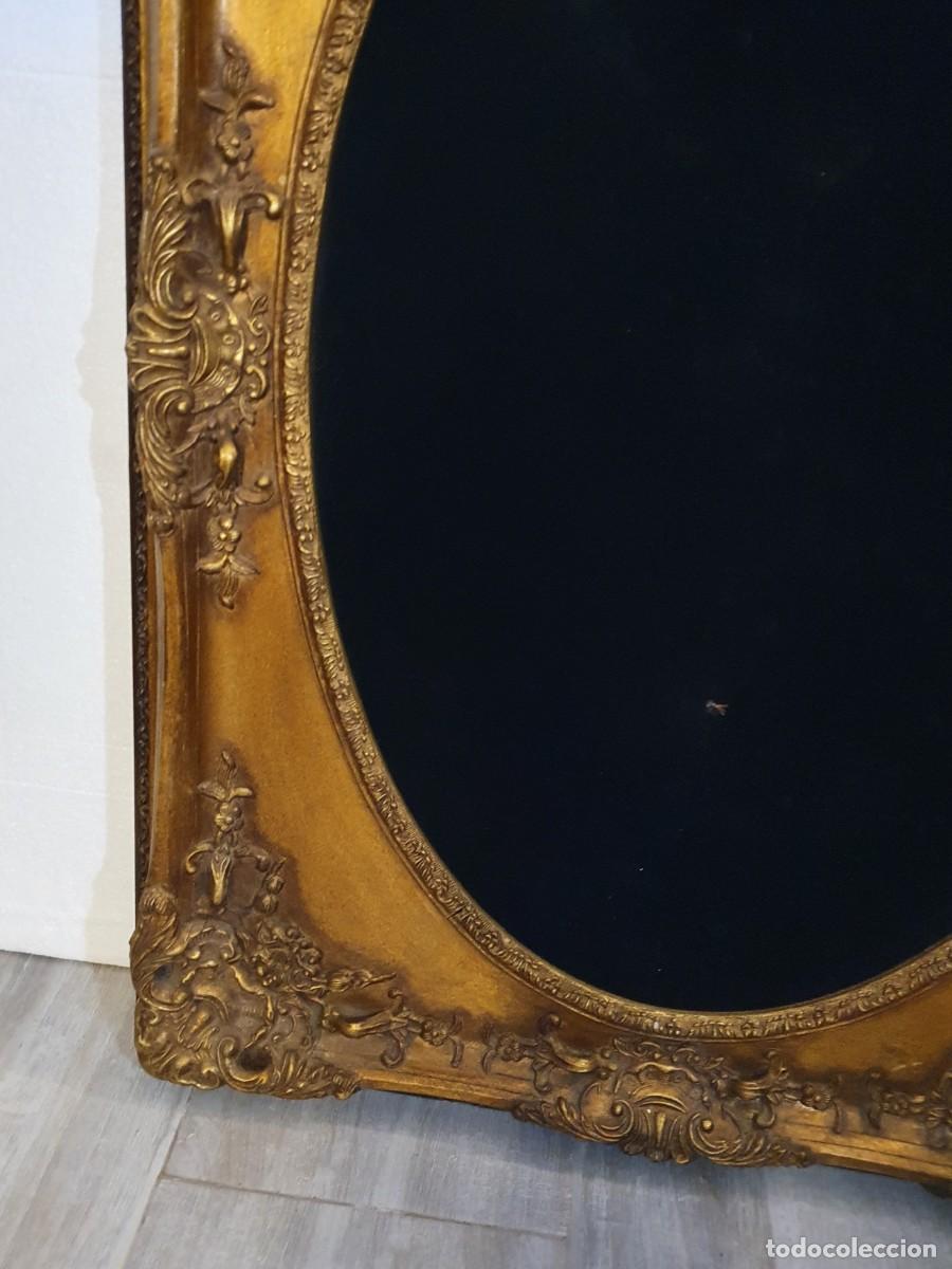 Antig&uuml;edades: Antiguo marco de madera en pan de oro - Foto 2