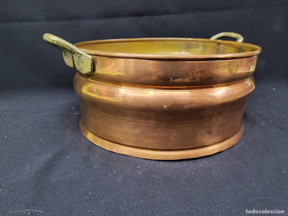 Antig&uuml;edades: RECIPIENTE , CAZUELA DE COBRE - Foto 4