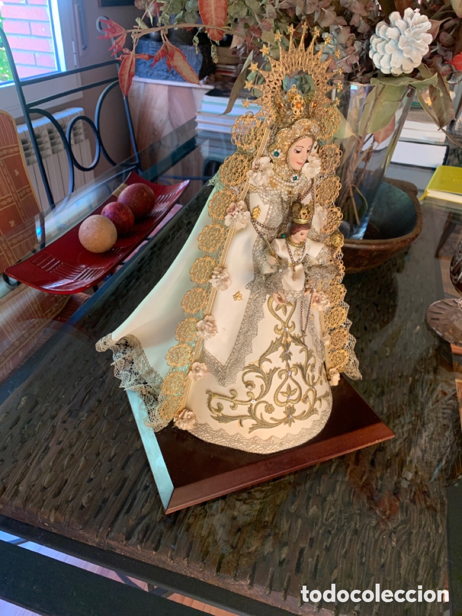 Antig&uuml;edades: Virgen del Rocio, completa, buen estado - Foto 5