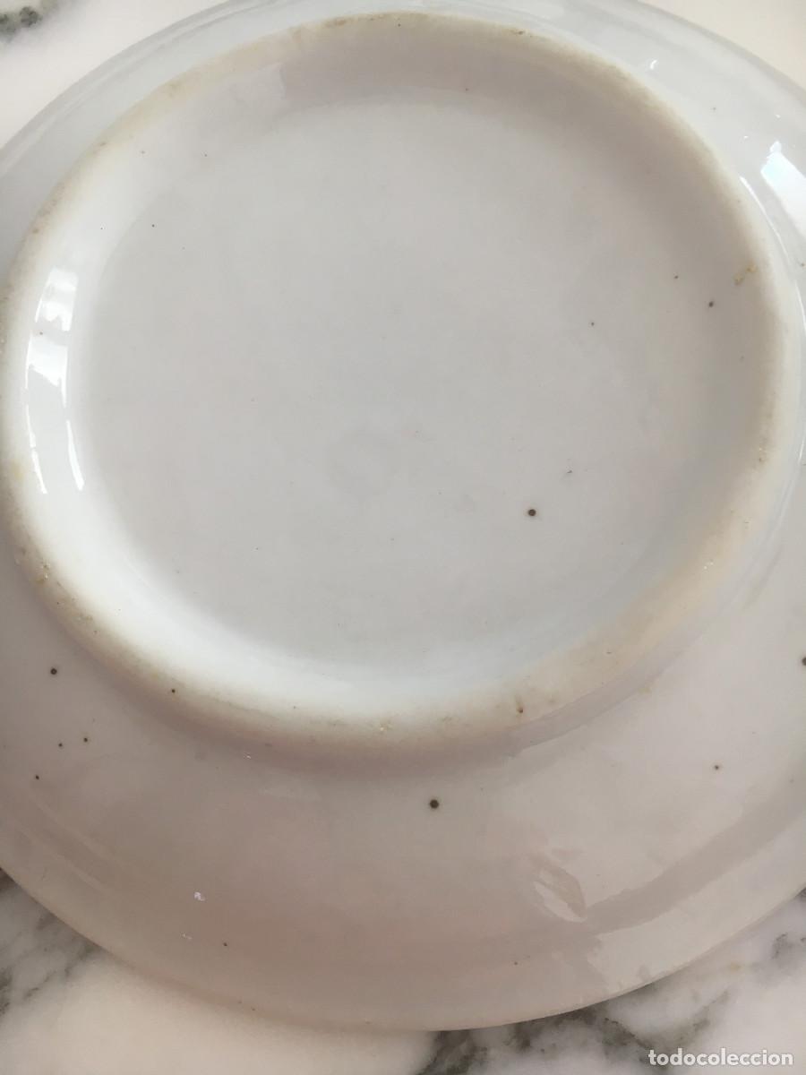 Antig&uuml;edades: PLATO MACETERO ANTIGUO CHINO. 19 CM - Foto 3