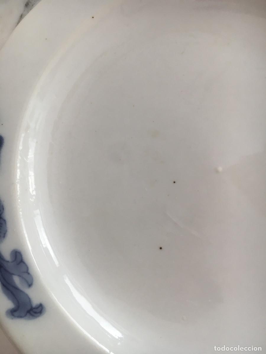 Antig&uuml;edades: PLATO MACETERO ANTIGUO CHINO. 19 CM - Foto 4