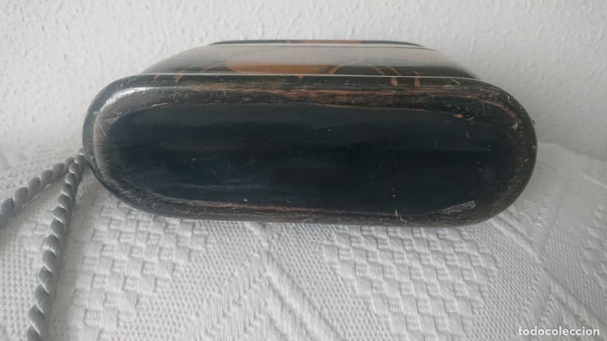 Antig&uuml;edades: Bolso de madera estilo Rafael S&aacute;nchez - Foto 5