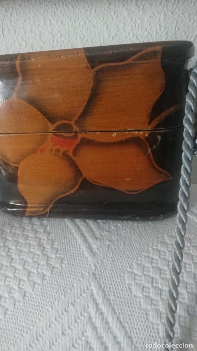 Antig&uuml;edades: Bolso de madera estilo Rafael S&aacute;nchez - Foto 10