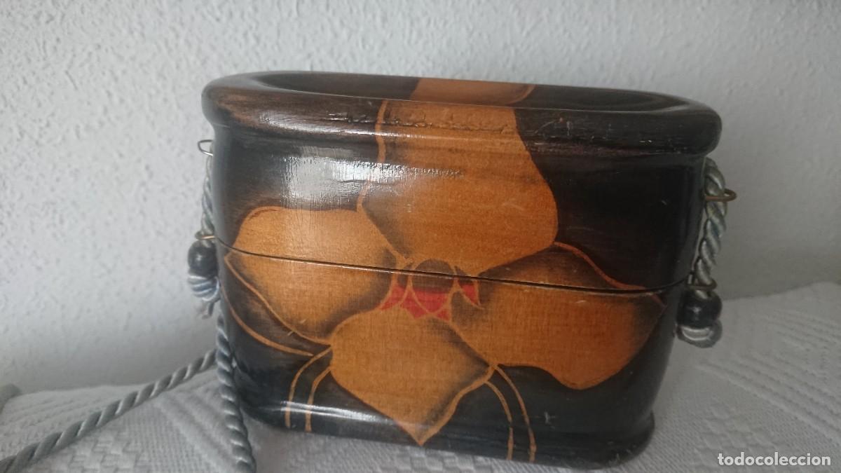 Antig&uuml;edades: Bolso de madera estilo Rafael S&aacute;nchez - Foto 16