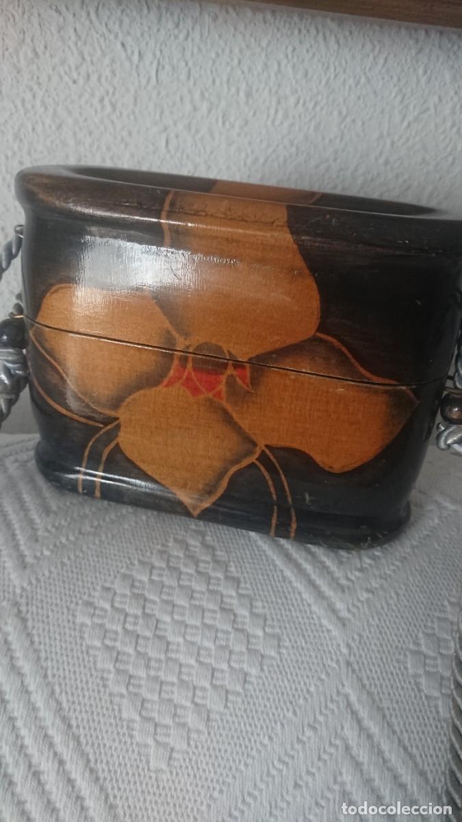Antig&uuml;edades: Bolso de madera estilo Rafael S&aacute;nchez - Foto 17