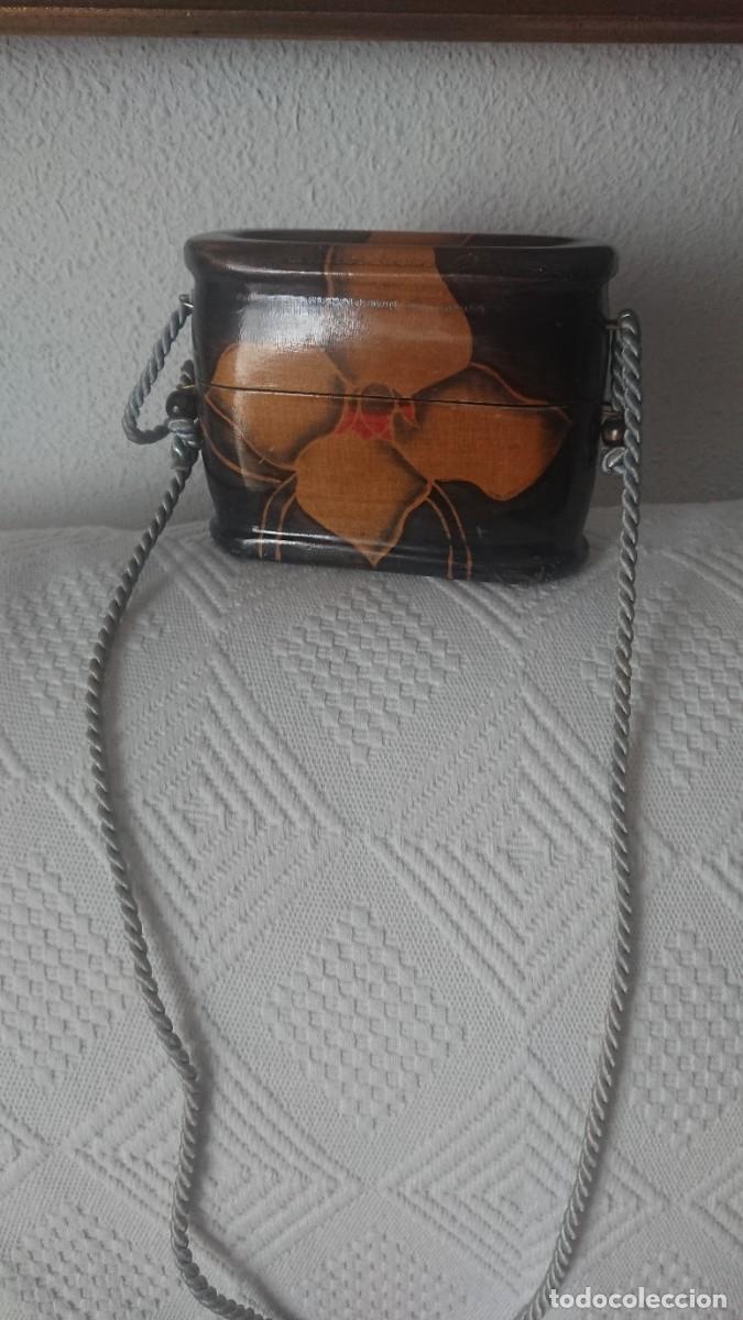Antig&uuml;edades: Bolso de madera estilo Rafael S&aacute;nchez - Foto 19